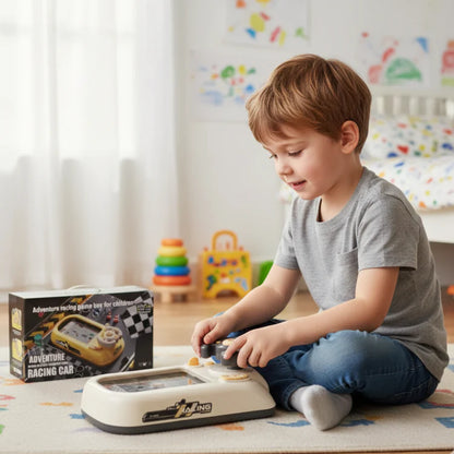 Adventure Racing Game Box for Kids – Interactive Steering Wheel Racing Challenge with Sound Effects